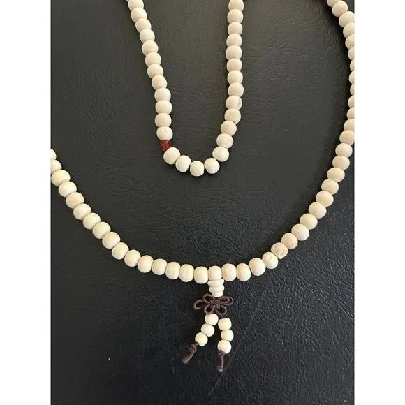 Wooden Stretch Necklace (n2) - Picture 7 of 10